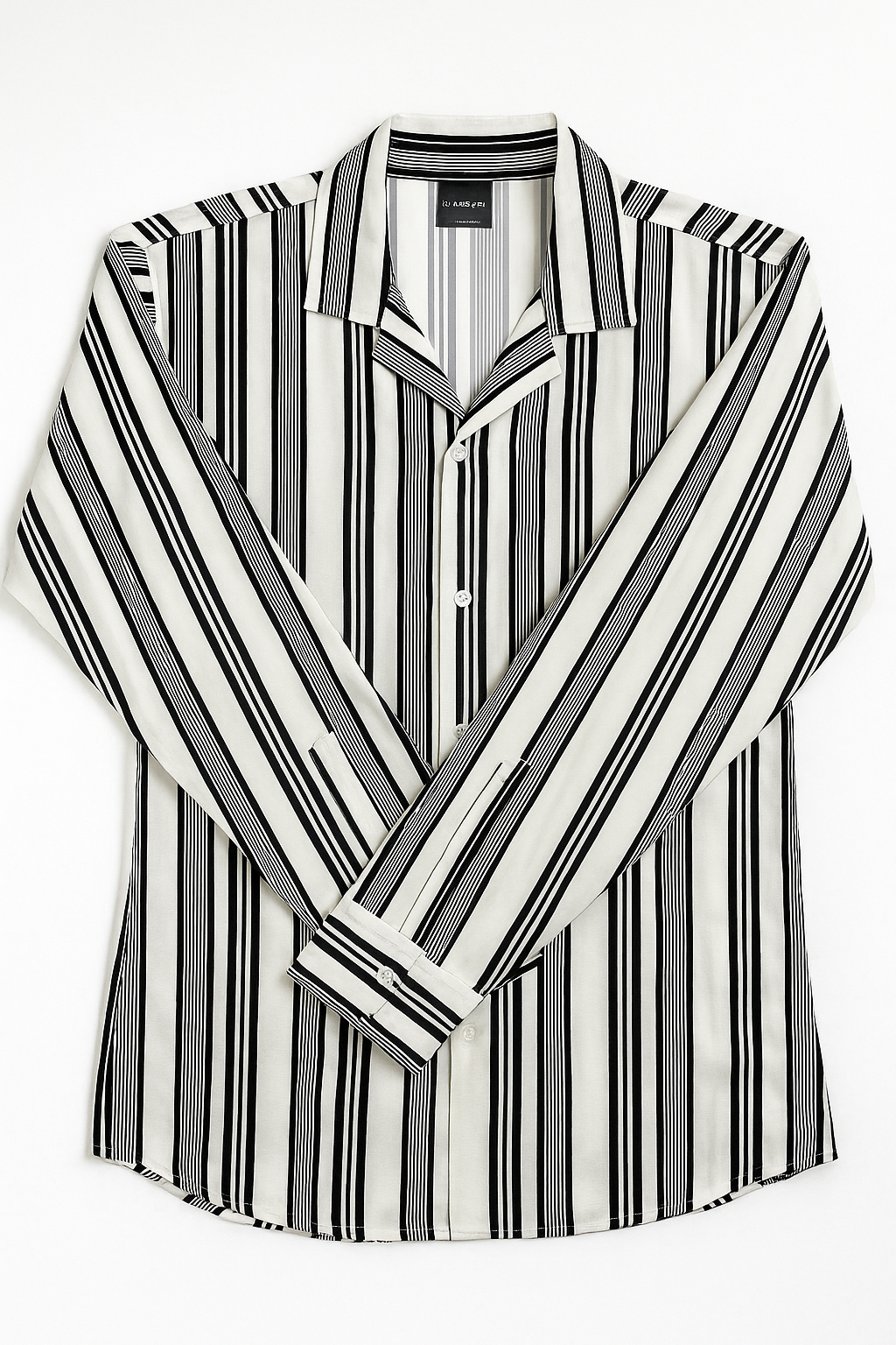 Men’s Vertical Stripe Casual Shirt