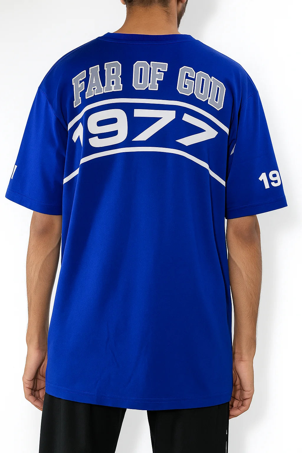 Essentials 1977 Varsity Logo T-Shirt – Royal Blue