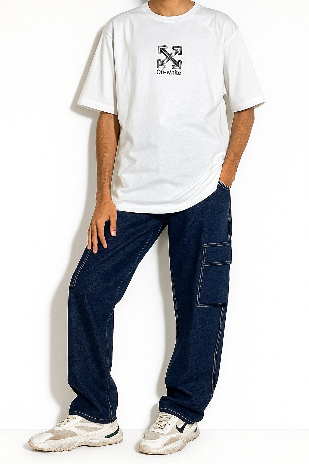 Off-White Arrows Minimalist Tee – Urban Edge Redefined