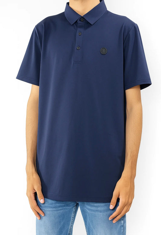 Classic Polo Shirt with Button Detailing