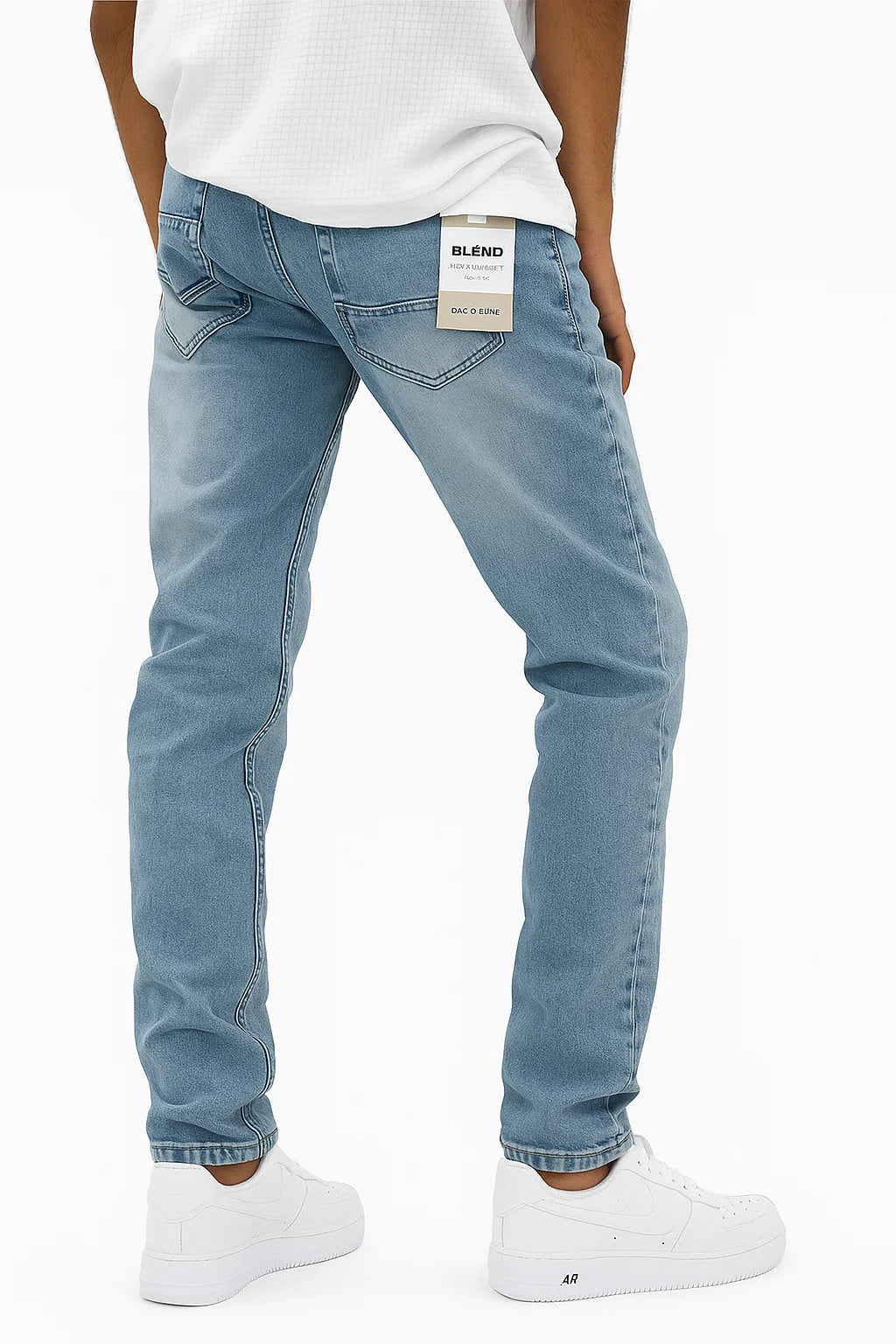 Sky Fade Slim-Fit Stretch Jeans